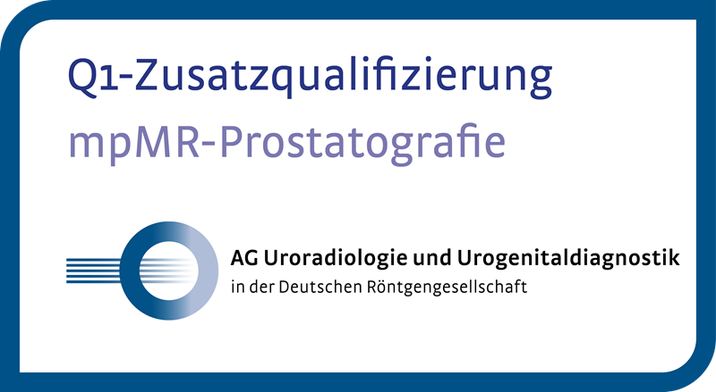 Q1 Zertifikat Prostatographie